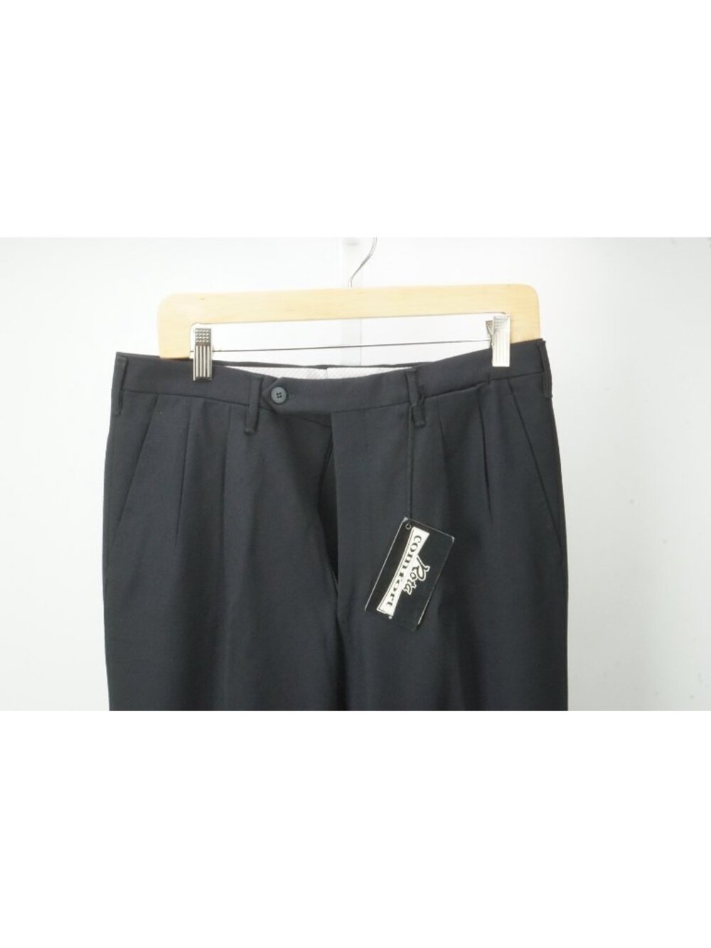 Rota Dark Blue Woven Wool Blend Mens Dress Pants Sz 48 EU BRAND NEW